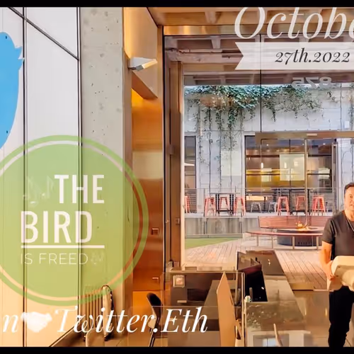 elon🤝twitter.eth Ethereum Name Service (ENS and .eth domain) PFP