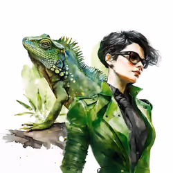 #126 【Indochina water dragon】