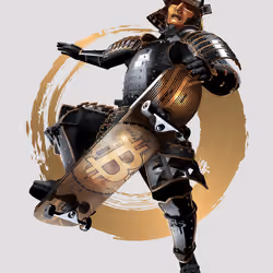 Bitcoin Kickflip Samurai - 1 of 1
