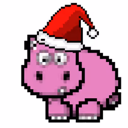 Xmas Hippo 9