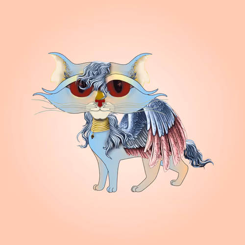 WINGED CAT