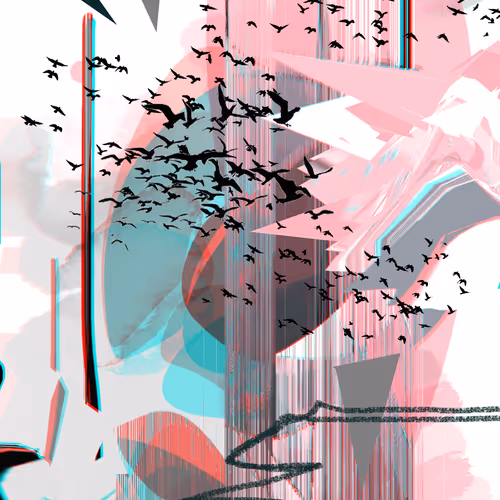 Pink birds