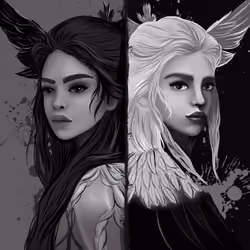 Black & White