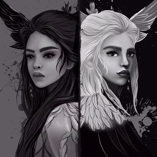 Black & White