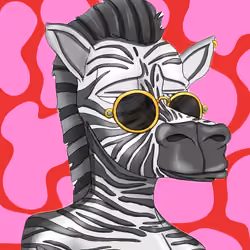 Sophisticated Zebra #2/500