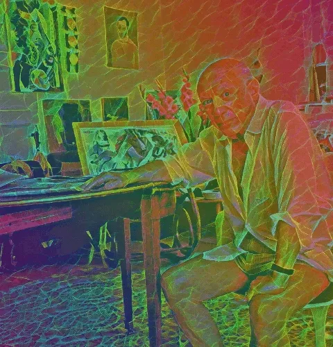Pablo Picasso on Opium
