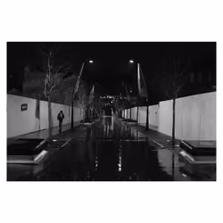 Wet Walk Down Howard Street