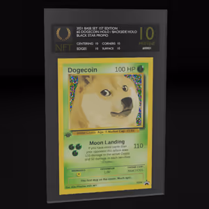 Dogecoin - serial #00001
