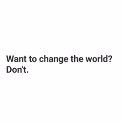 Don't