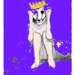 La Petite Creature Purple Background