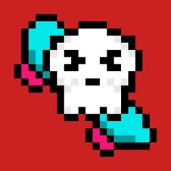 Kawaii SKULL #7955
