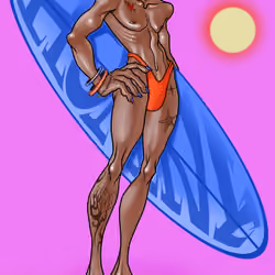 Ken with Horny sun