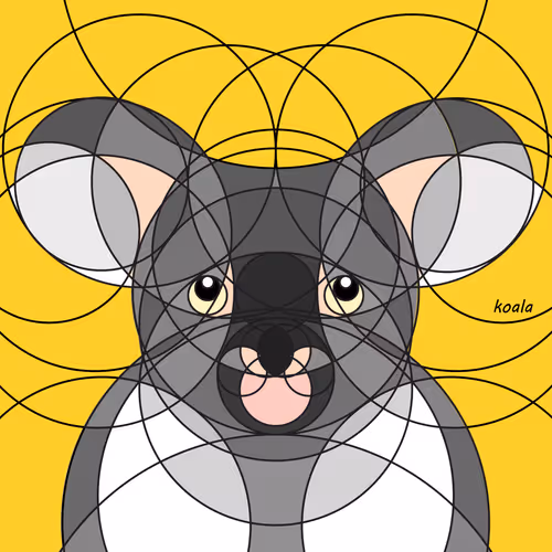 Animal Circle Illustration