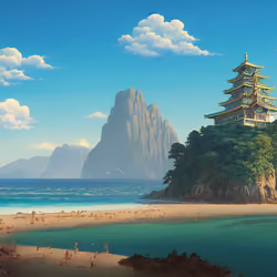 #001 Mystic Lands - Beach Temple