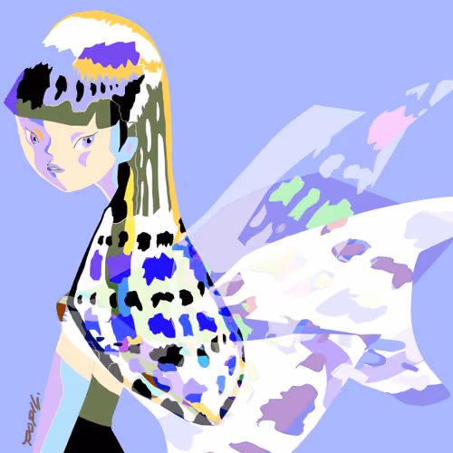 Moth girl #04