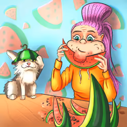 Watermelon feast
