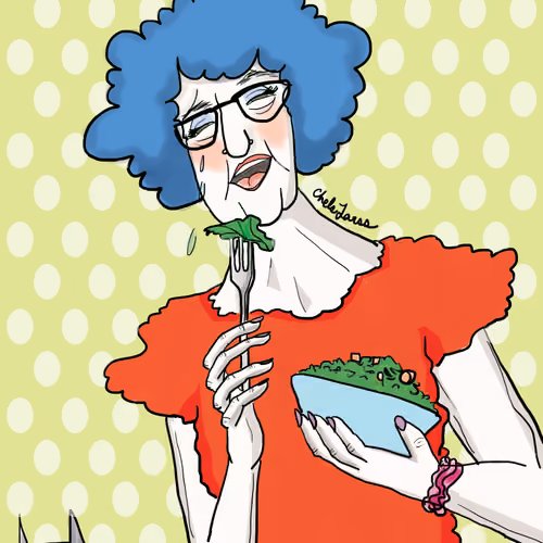 Salad Lady Grandma
