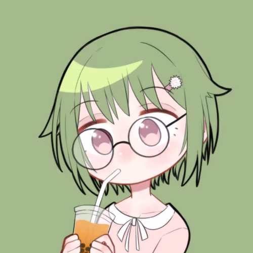 Cute Glasses Girl Chibi