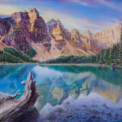 ten peaks moraine lake NFT