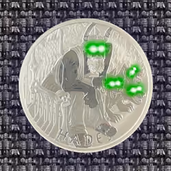 Hail Hades, Silver Sinner - Green