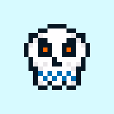 Kawaii SKULL #810