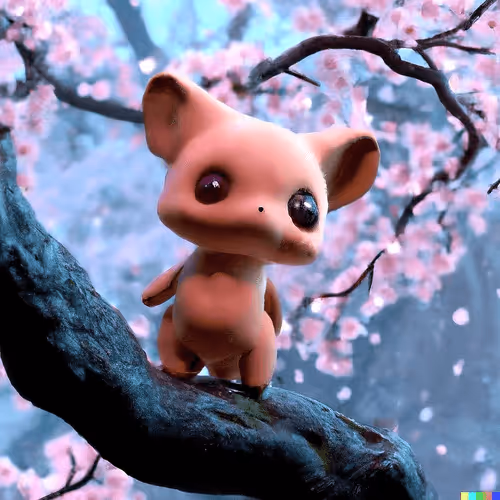 Cute AI Art by Tweetkimbo