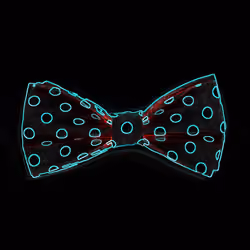Ruby Polka Dot Bow Tie