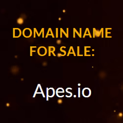 Apes.io Ape Apes Domain Name
