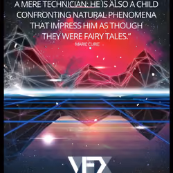 VFXRio Live - Mission quotes - Marie Curie