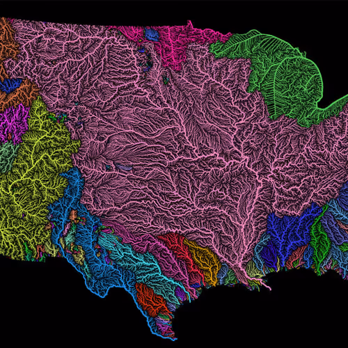 River Map Nft