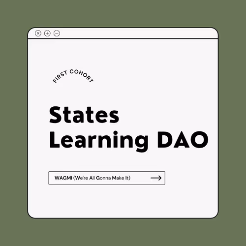 States Learning DAO, First Cohort