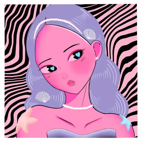 Pink Girl In Ur Area