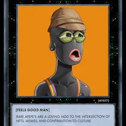 Rare Apepe Cards #007