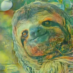 Sloth In Green