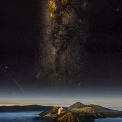 012 - Mount Bromo and the Milky Way