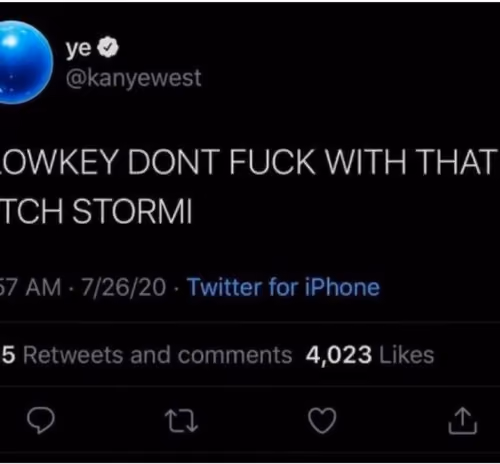 Kanye Tweet #00001