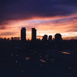 Sunsets in Miami