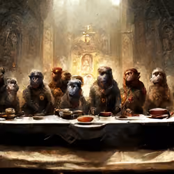 The Last Supper of the Apes