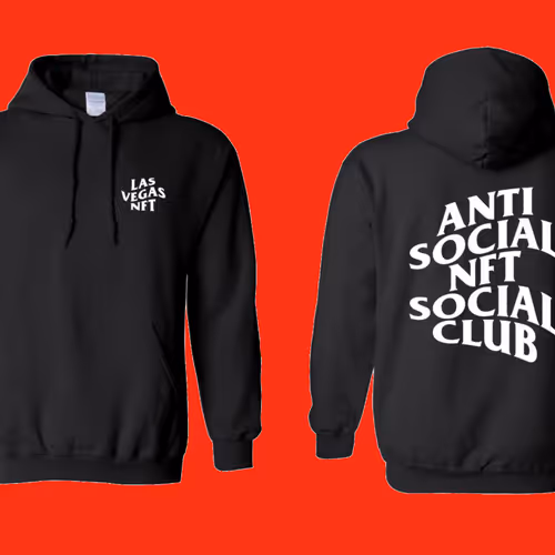 LVNFT Hoodie - Anti Social NFT Social Club #23