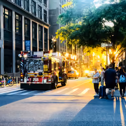 Sunset From 5th Ave