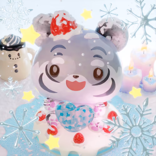 CNPcake #00186 Leelee-WhiteTiger