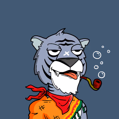 Grouchy Tiger Social Club #7809