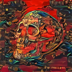 AI Dreams - Skull #43