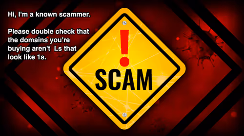 Stop scamming people