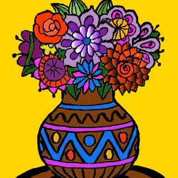 Traditional Flower Vase
