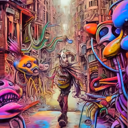 Hectic night on Strange Street