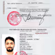 Idrak Mirzalizade Residence Permit (Russian Federation)