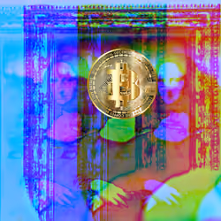 Mona Lisa Bitcoin #10