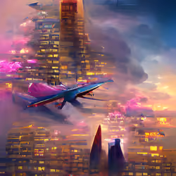 Planes and skyscrapers #107