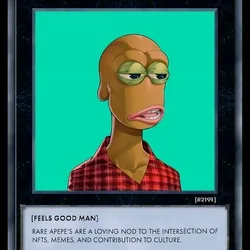 Rare Apepe Cards #050